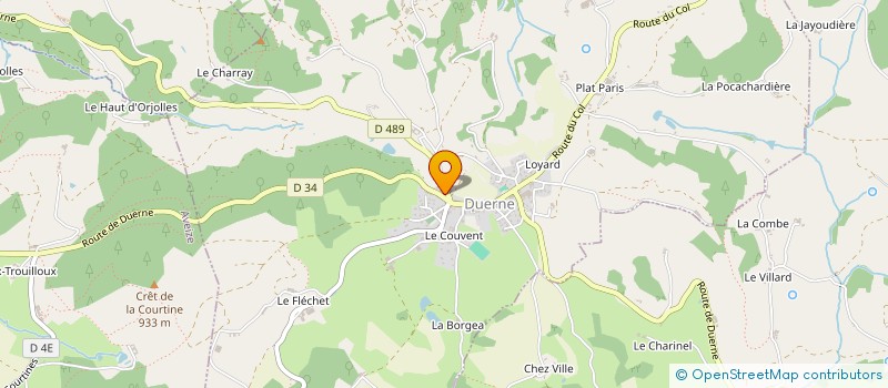 localisation de l'entreprise MR-T  DUERNE