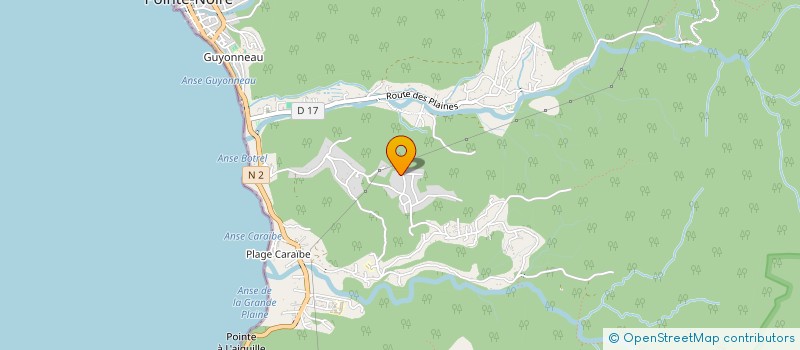 localisation de l'entreprise MR TERREAU  POINTE NOIRE