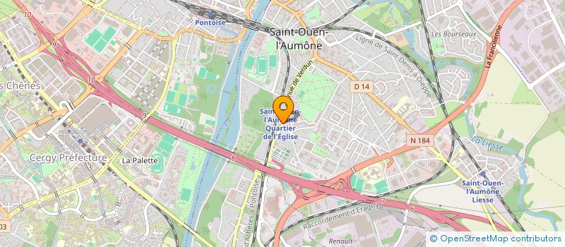 localisation de l'entreprise MR. TOP à SAINT-OUEN-L'AUMONE