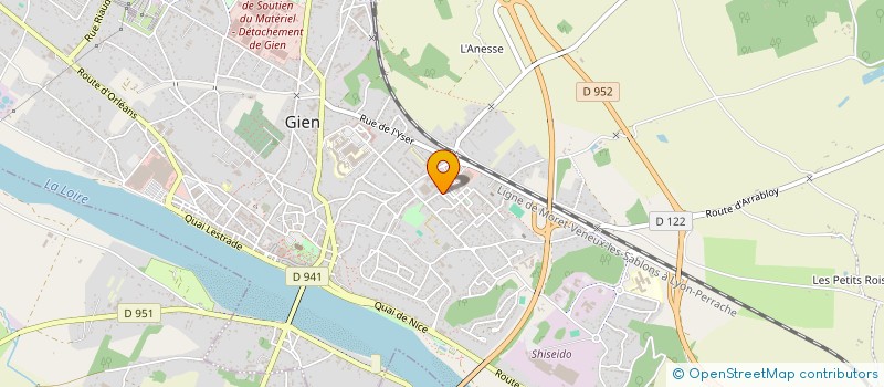 localisation de l'entreprise MR TRAVAUX  GIEN