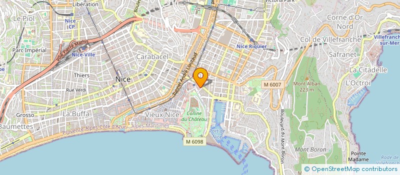 localisation de l'entreprise MR ZINGARO à NICE