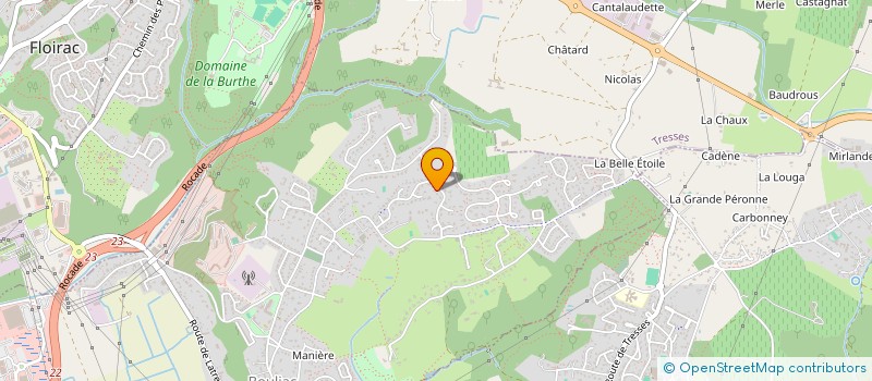 localisation de l'entreprise MR2000  BOULIAC