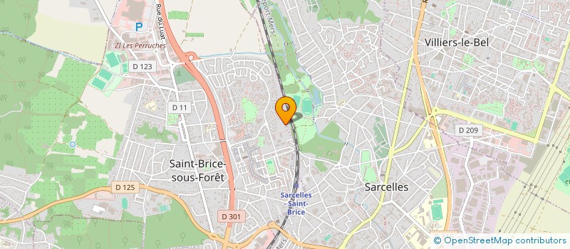 localisation de l'entreprise MR2K  SARCELLES