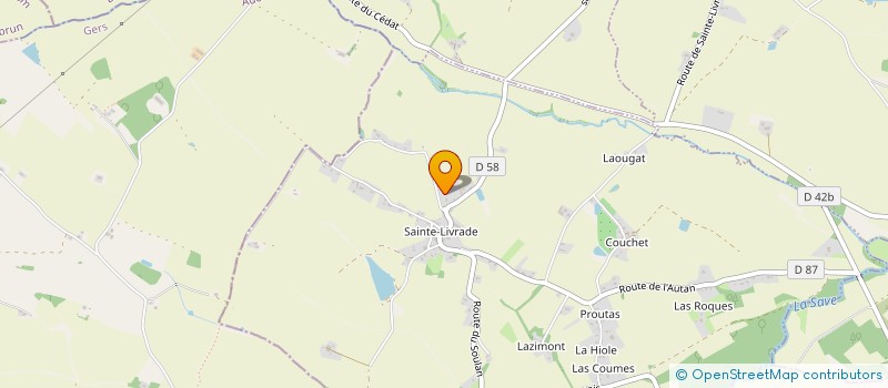 localisation de l'entreprise MR4P à SAINTE-LIVRADE