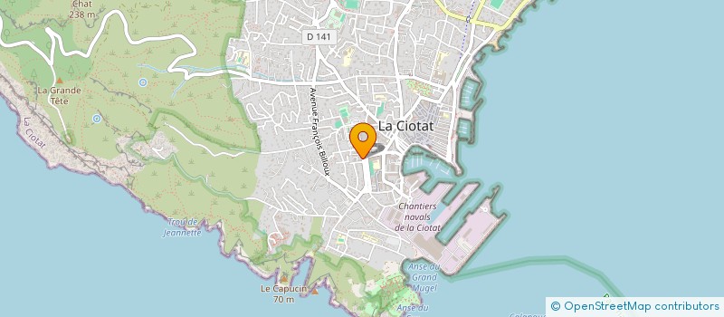 localisation de l'entreprise MR4U  LA CIOTAT