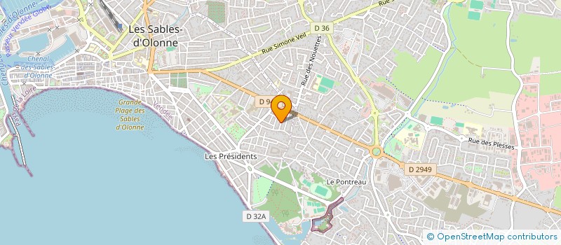 localisation de l'entreprise MR57 à LES SABLES D'OLONNE
