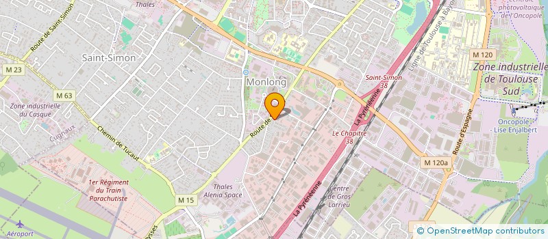 localisation de l'entreprise MR5721 à TOULOUSE