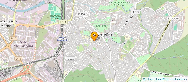 localisation de l'entreprise MRA  SUCY-EN-BRIE