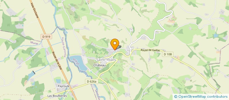 localisation de l'entreprise MRA2L à SAINT-YBARS