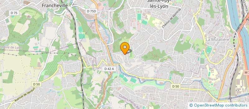 localisation de l'entreprise MRAL  SAINTE-FOY-LES-LYON
