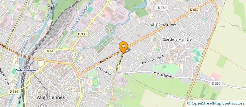 localisation de l'entreprise MRAP OOM ARROND VALENCIENNES à SAINT-SAULVE