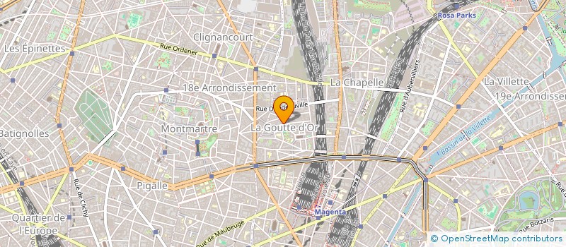 localisation de l'entreprise MRB  PARIS