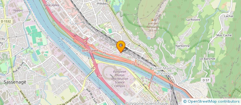 localisation de l'entreprise MRB  SAINT-MARTIN-LE-VINOUX