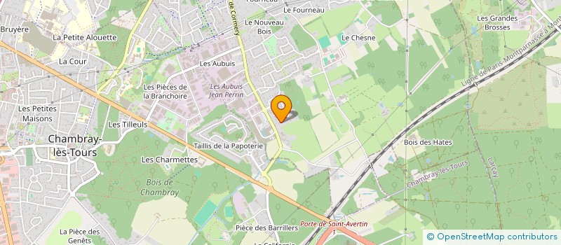 localisation de l'entreprise MRB  SAINT-AVERTIN