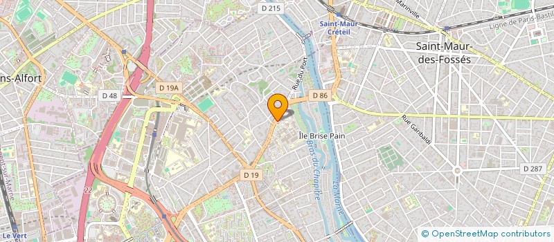localisation de l'entreprise MRB à CRETEIL