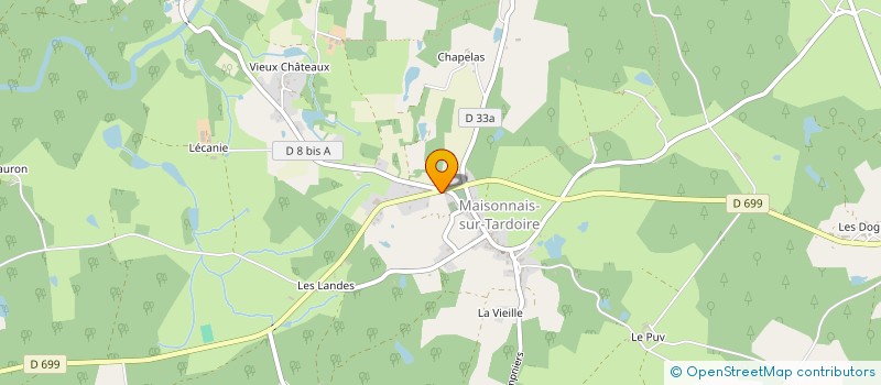 localisation de l'entreprise MRB à MAISONNAIS-SUR-TARDOIRE