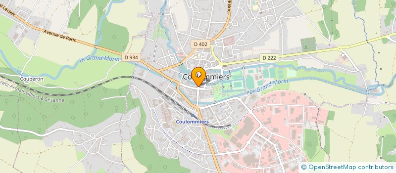localisation de l'entreprise MRB  COULOMMIERS