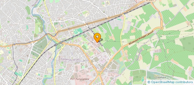 localisation de l'entreprise MRB à CASTELNAU-LE-LEZ