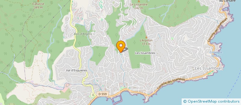 localisation de l'entreprise MRB CONSULTING à ROQUEBRUNE-SUR-ARGENS
