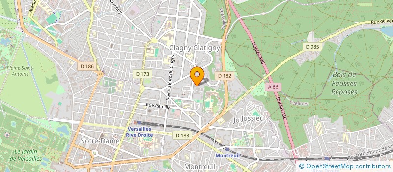 localisation de l'entreprise MRB CONSULTING à VERSAILLES