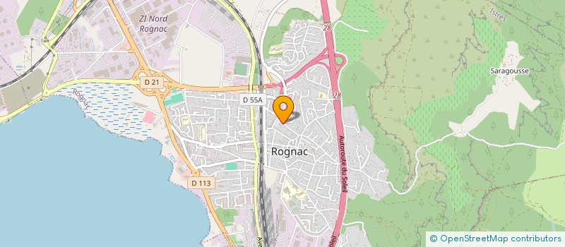 localisation de l'entreprise MRBC  ROGNAC