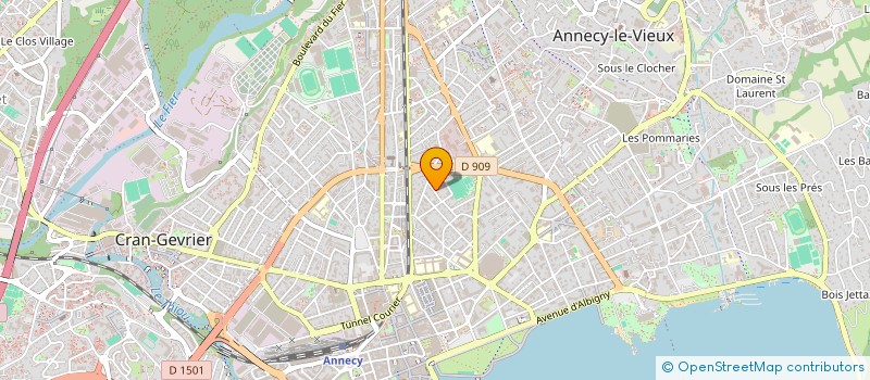 localisation de l'entreprise MRBCS SERVICES à ANNECY
