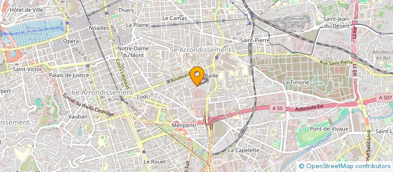 localisation de l'entreprise MRBG à MARSEILLE
