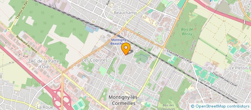 localisation de l'entreprise MRC à MONTIGNY-LES-CORMEILLES