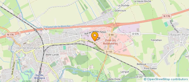 localisation de l'entreprise MRC  DOL-DE-BRETAGNE