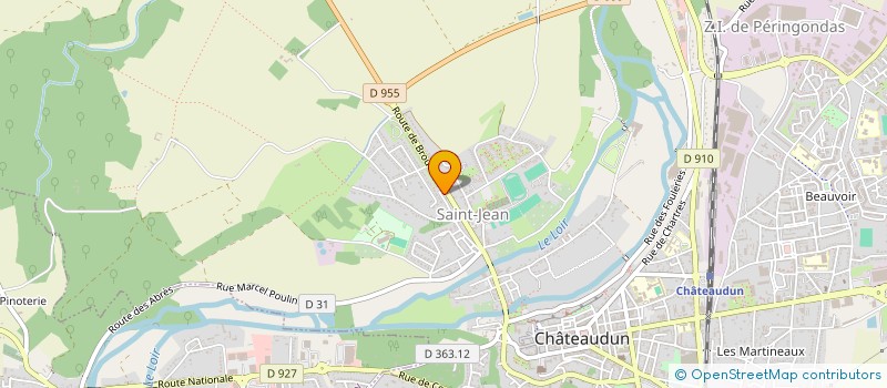 localisation de l'entreprise MRC CONSTRUCTION à CHATEAUDUN