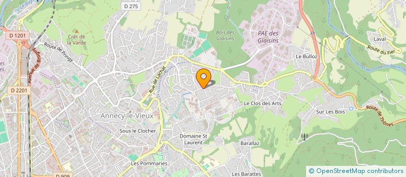 localisation de l'entreprise MRC CONSULTING à ANNECY