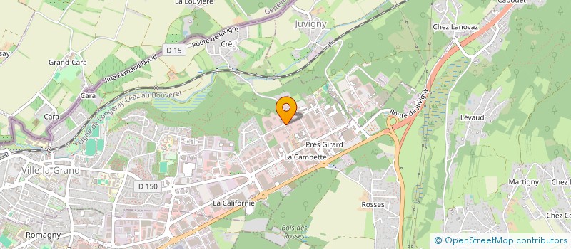 localisation de l'entreprise MRC DALLAGES  VILLE-LA-GRAND