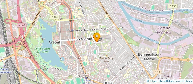 localisation de l'entreprise MRC DESIGN  CRETEIL