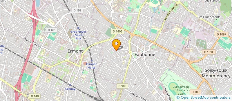 localisation de l'entreprise MRC IMMO à EAUBONNE