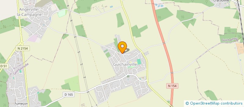 localisation de l'entreprise MRC PLOMBERIE  GUICHAINVILLE