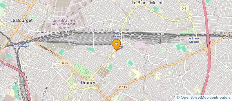 localisation de l'entreprise MRC RENOV à DRANCY