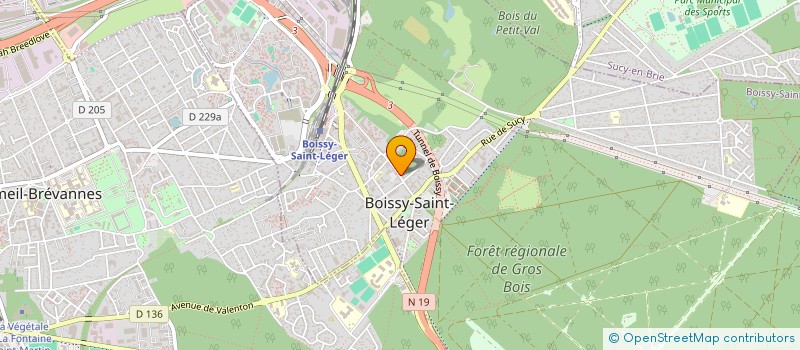 localisation de l'entreprise MRC TH à BOISSY-SAINT-LEGER