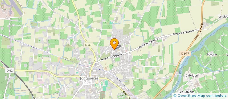 localisation de l'entreprise MRC VINS ET CONSEILS  LE THOR