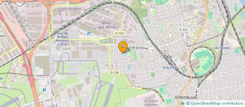 localisation de l'entreprise MRCA  ORLY