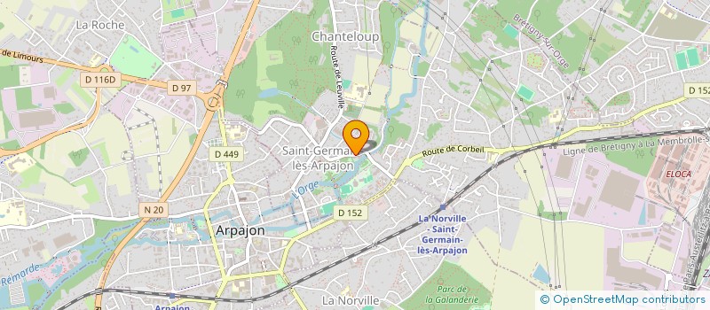 localisation de l'entreprise MRCI à SAINT-GERMAIN-LES-ARPAJON