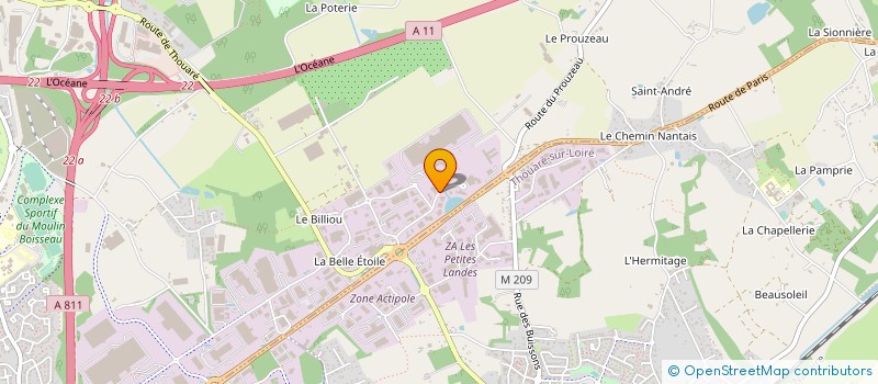 localisation de l'entreprise MRCN  CARQUEFOU