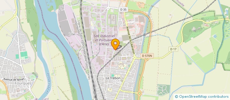 localisation de l'entreprise MRCS à ARLES