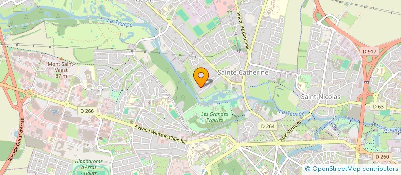 localisation de l'entreprise MRCZ HOLDING  SAINTE-CATHERINE