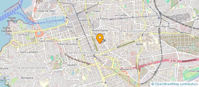 localisation de l'entreprise MRDESIGN à MARSEILLE