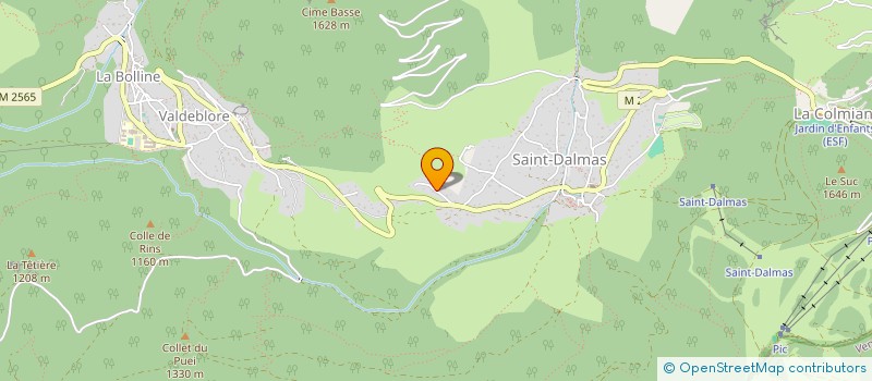 localisation de l'entreprise MRDJ  VALDEBLORE