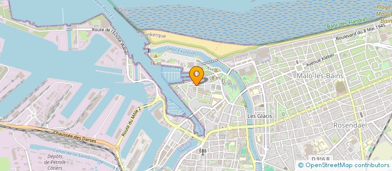 localisation de l'entreprise MRDONUTS à DUNKERQUE
