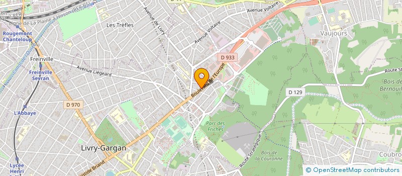 localisation de l'entreprise MRE à LIVRY-GARGAN