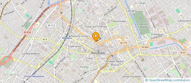 localisation de l'entreprise MRET.GSM  ROUBAIX