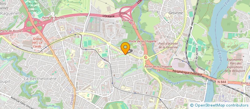 localisation de l'entreprise MRF-MAINTENANCE RESEAU FIBRE à NANTES