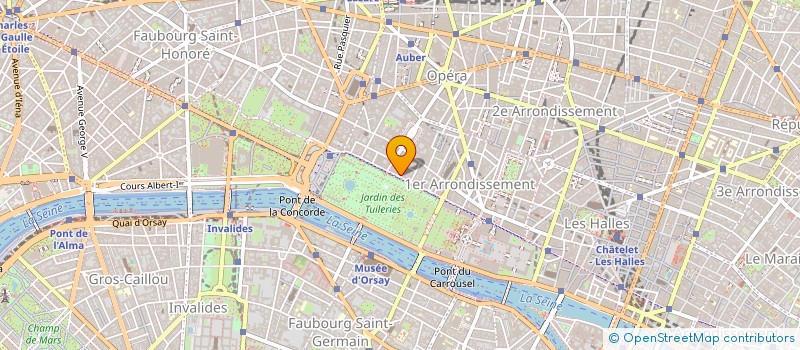 localisation de l'entreprise MRFI  PARIS